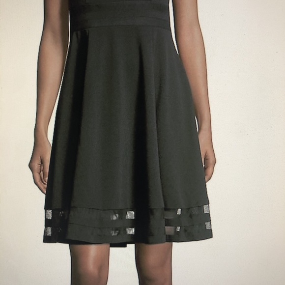 Black Dress with One and Only handmade embroidery - Picture 5 of 5